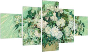 Obraz - Vincent van Gogh, Roses, reprodukcje (125x70 cm)
