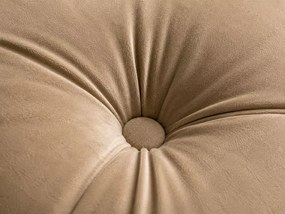 Nowoczesna pikowana ławka Chesterfield na nogach Ludwik