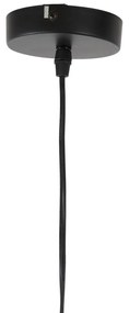 Brązowa lampa sufitowa z rattanowym kloszem ø 40 cm Pacino – Light &amp; Living