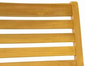 Drewniane krzesło regulowane DIVERO T - drewno tekowe