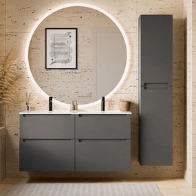 Badmöbel Set VIREO 120 cm mit Doppelwaschbecken