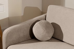 Sofa Zeldia 155 z funkcją spania - brązowy szenil hydrofobowy Spring 1110