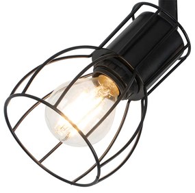 Nowoczesny Plafon / Reflektorek / Spot / Spotow / Lampy sufitowe czarny z 2 regulowanymi reflektorami - Botu Nowoczesny Oswietlenie wewnetrzne