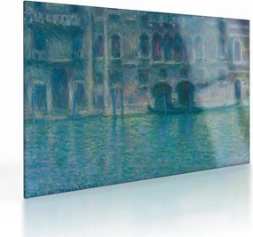 Obraz na szkle - Claude Monet, Palazzo da Mula, Venice, reprodukcje (70x50 cm)