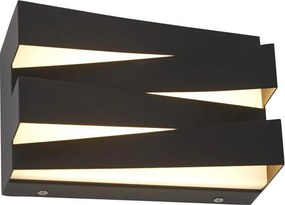 Searchlight 86410BK - Kinkiet ścienny SECTION LED/18W/230V czarny