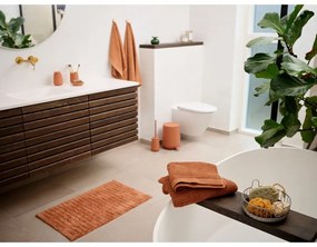 Żółty bawełniany ręcznik frotte 50x70 cm Classic – Zone