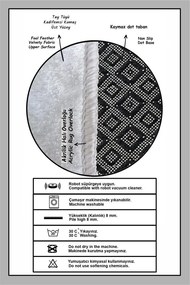 Szare dywaniki łazienkowe zestaw 2 szt. 60x100 cm Pendor – Foutastic