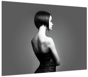 Obraz eleganckiej kobiety (70x50 cm)