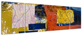Obraz - Abstrakcja (170x50 cm)