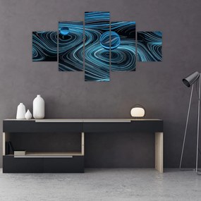 Abstrakcyjny obraz (125x70 cm)