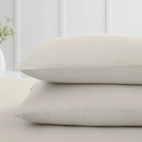 Poszewki na poduszki z perkalu bawełnianego zestaw 2 szt. 50x75 cm Cotton Percale – Bianca