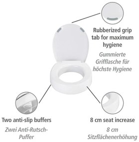 Biała deska sedesowa Wenko Secura Comfort