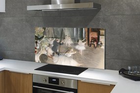 Panel nad Blat Kuchenny Próba Baletowa na Scenie - Degas