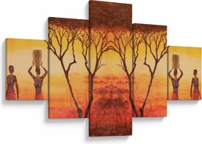 Obraz - Afrykańska sawanna (125x70 cm)