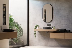 Lustro łazienkowe 8144B owalne