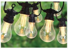 Girlanda ogrodowa zewnętrzna, 10 LED, 7,5 m