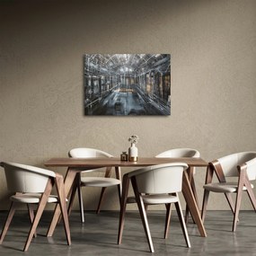 Obraz wnętrza starego budynku (70x50 cm)