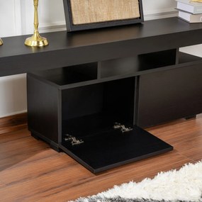 Stolik pod telewizor Enclave Wood Black