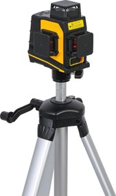 Laser 3D z zieloną wiązką 3 x 360°, samopoziomujący