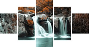 Obraz - Wodospady (125x70 cm)