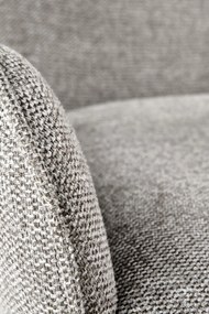 Krzesło popiel, nowoczesne, K481 wygodne, czarny stelaż, elegancki design