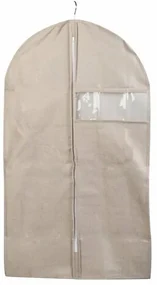 Compactor Pokrowiec na garnitury i krótkie sukienki Sandy 60 x 100 cm, beżowy, S
