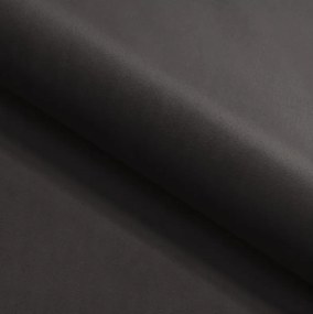 Narożnik GLAM Lewostronny z funkcją spania, zestaw z poduszkami wolnostojący tkanina RIVIERA 100 Czarny DOMO HOME