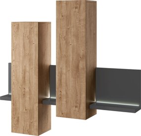 Witryna BOTTEGA 142,4 x 152 cm wisząca