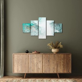 Obraz - Atramentowa abstraakcja 2 (125x70 cm)