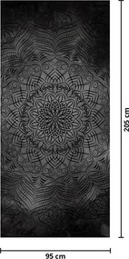 Fototapeta na drzwi - Mistyczna mandala (95x205cm)