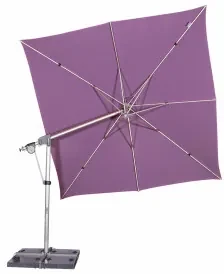 PROTECT 300x300P - parasol ogrodowy z drążkiem bocznym