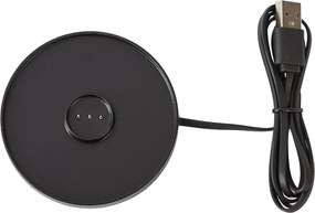 Lampa stołowa pomarańczowa z LED IP54 ładowalna ze stacją ładującą - Squirrel