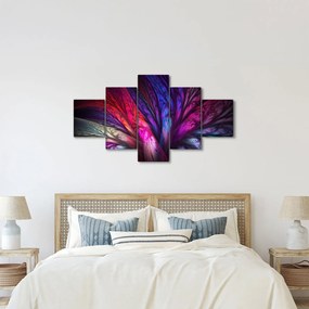 Abstrakcyjny obraz drzewa (125x70 cm)