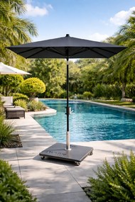 Knirps APOLL BLACK parasol ogrodowy 240 x 240 cm zielony