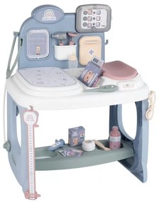 Smoby baby care centrum medyczne opieki dla lalek z elektronicznym tabletem + 24 akc.
