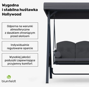Blumfeldt GranSway Huśtawka ogrodowa w stylu Hollywood
