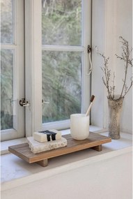 Kremowy szklany kubek na szczoteczki do zębów Opal – Mette Ditmer Denmark