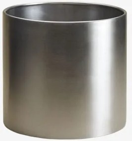 Okrągła Donica Ze Stali Nierdzewnej Auraia Ø35 Cm - 35 Cm - Sklum