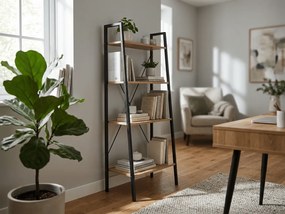 Biblioteka TAYLOR SONOMA 4 półki 147x60 cm, dąb sonoma