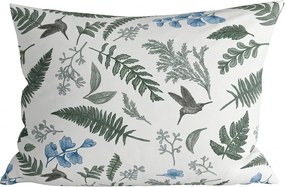 Poszewka na poduszkę z mikrofibry FERN LEAVES 50x70 cm, wzorzysty
