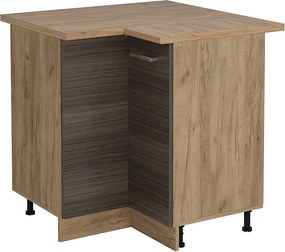 Szafka narożna szlachetna szarość 75.6x60x81.6 r-line