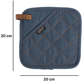 Rękawice kuchenne zestaw 2 szt. Indigo – Tiseco Home Studio