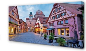 Duży obraz na płótnie Urokliwe Niemieckie Stare Miasto