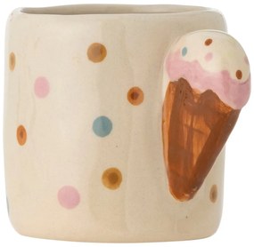 Beżowy kamionkowy kubek 255 ml Creamy – Bloomingville Mini