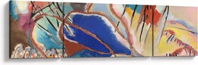 Obraz -  Vasily Kandinsky, Improvisation No. 30 (Cannons), reprodukcje (170x50 cm)