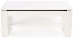 Ława podnoszona BETTY 114x65(92)cm biała HALMAR