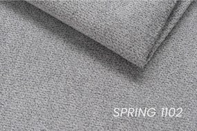 Sofa Zeldia 155 z funkcją spania - szary szenil hydrofobowy Spring 1102