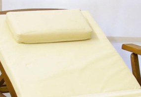 Poduszka na leżak Garth - kremowe