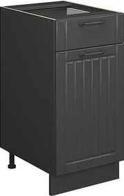 Szafka dolna do kuchni ciemnoszary 40x60x82 fame-line