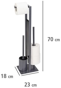 Stojak na papier i szczotkę toaletową Rivalta, WENKO